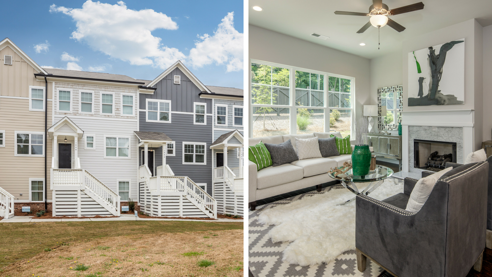 Luxurious Townhomes Available Now in East Atlanta